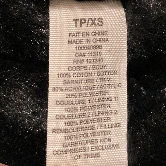 GARAGE Fleece-Lined Parka with Faux-Fur-Trim Hood Size XS - Picture 10 of 12